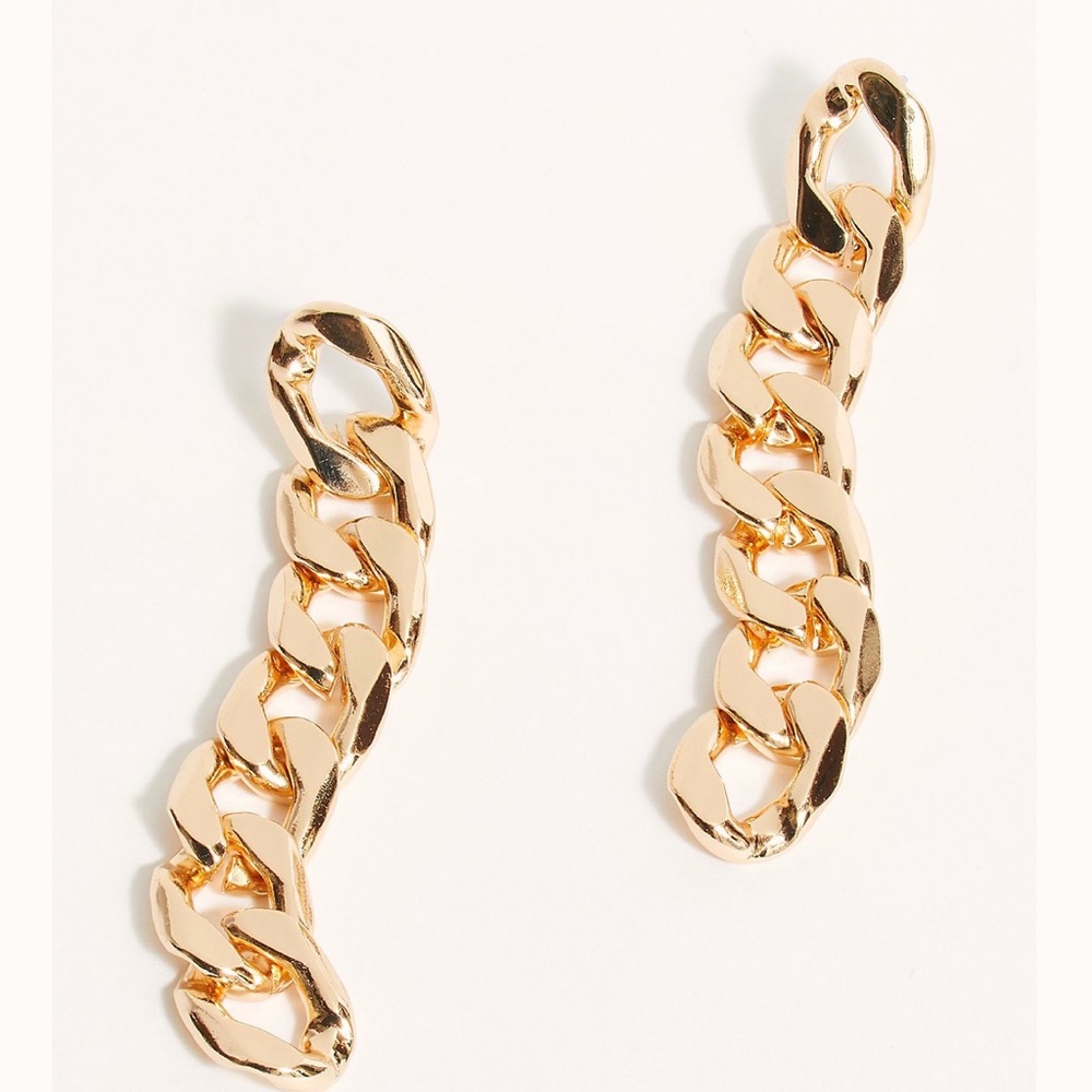 Free people floating chain earring